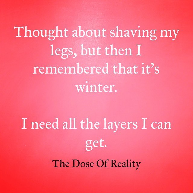 Just being honest y'all. #snomg #winter #coldweather #humor